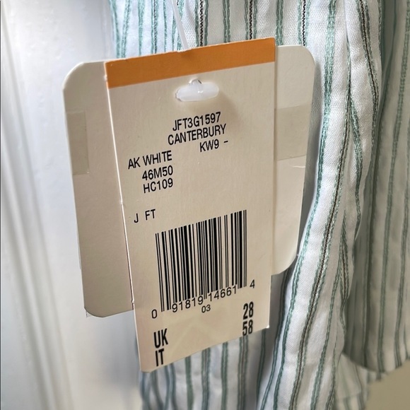 Anne Klein striped blouse sz 24 W - Picture 5 of 5